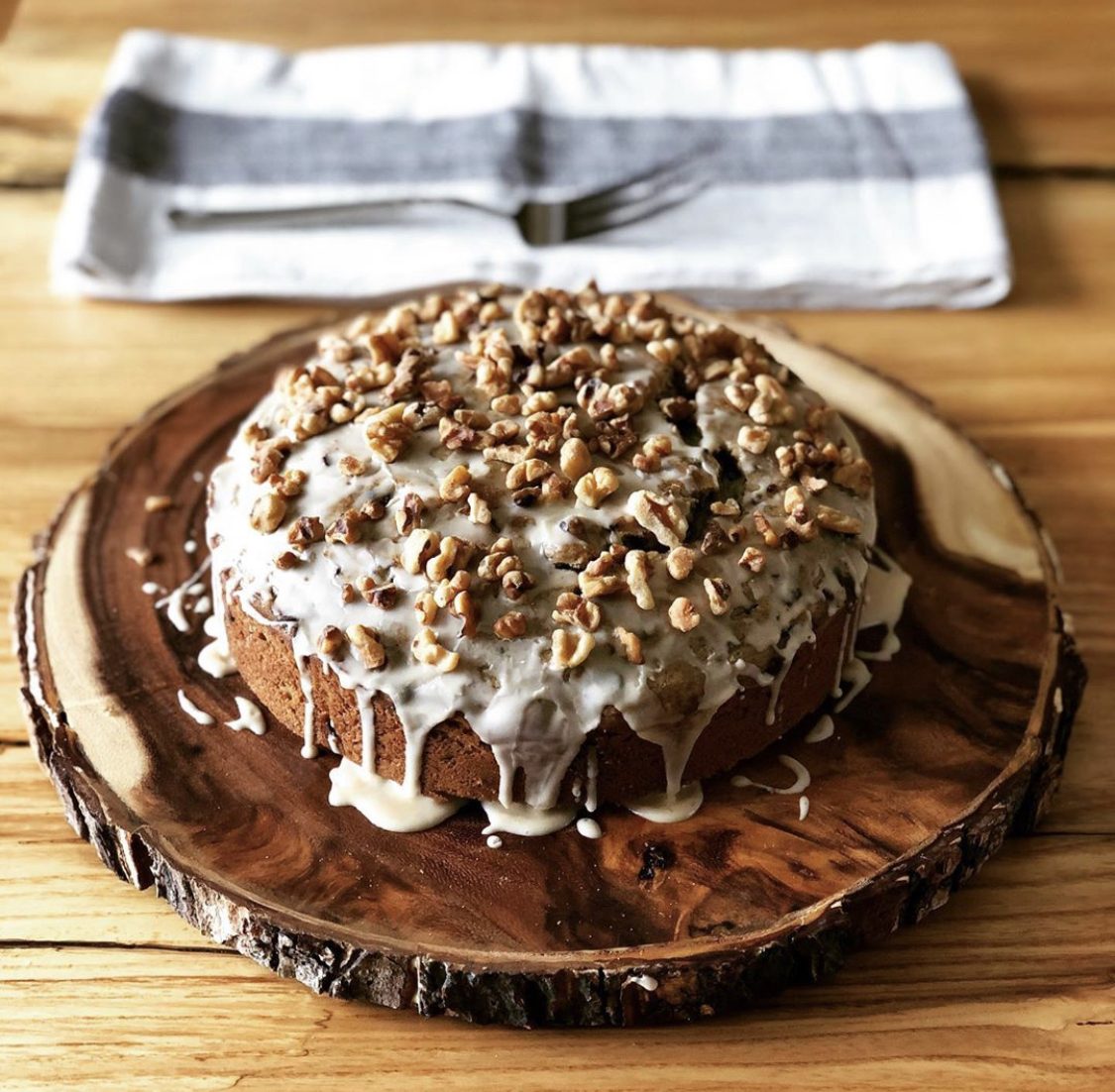 TasteGurus image for Buckwheat Bourbon Chocolate Single-Bowl Cake