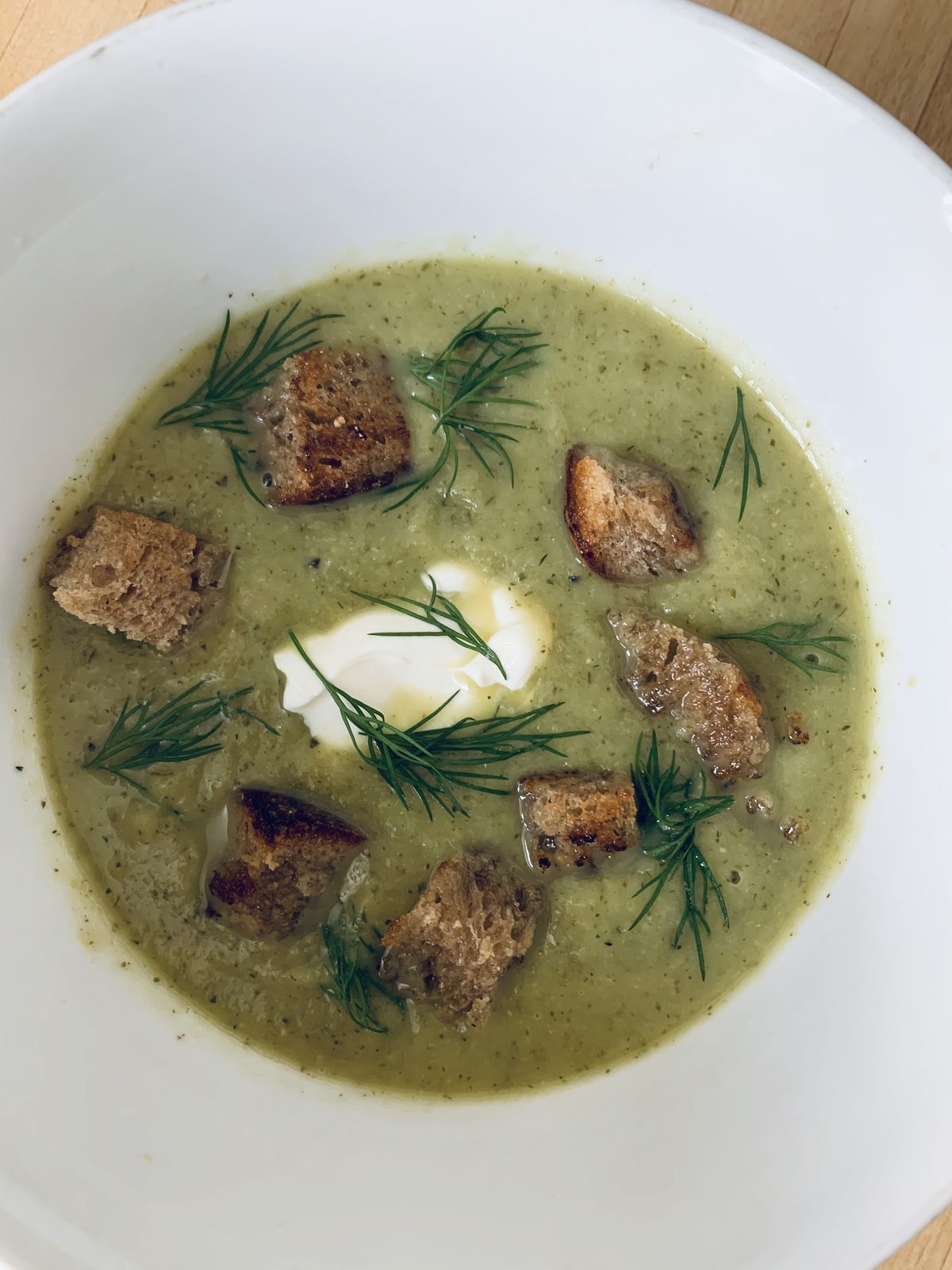 TasteGurus recipe image for Zucchini & Fennel Potage